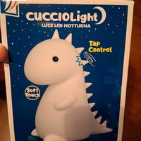 Lampada LED notturna dinosauro multicolor