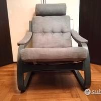 Poltrona Scandinava + Pouf Ake Fribyter per Nelo