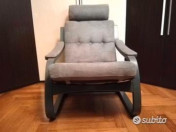 Poltrona Scandinava + Pouf Ake Fribyter per Nelo