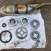 Scarico Leo Vince X3 Raptor 700 + pezzi ricambio