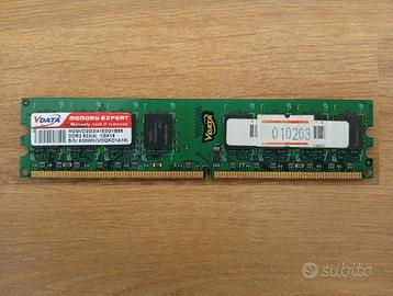 RAM DDR2 della linea "Memory Expert" prodotta da V