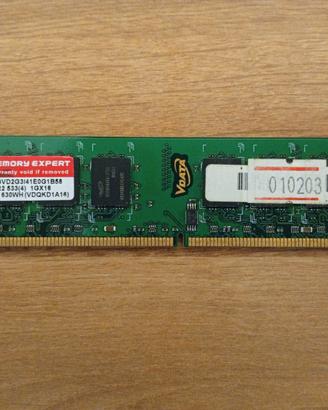 RAM DDR2 della linea "Memory Expert" prodotta da V