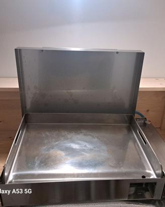Piastra a gas acciaio Inox Ideaferro