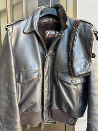 Schott tg 48 marrone