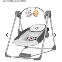 sdraietta oscillante Otto Lionello dondola neonato