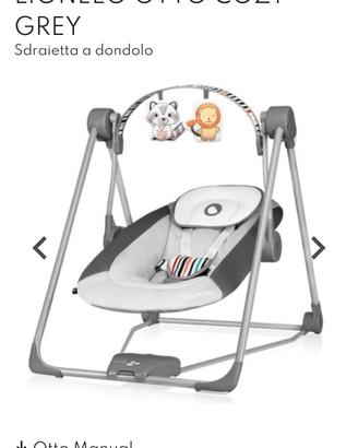 sdraietta oscillante Otto Lionello dondola neonato