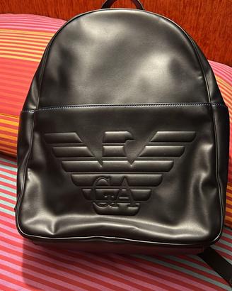 Zaino in pelle sintetica Armani