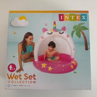 Piscina Gonfiabile unicorno Intex Tettoia Intex