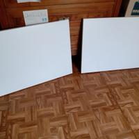 Testatine x letti in legno laminato bianco