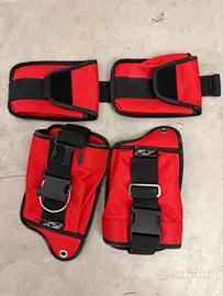 Schienalino + tasche porta zavorra