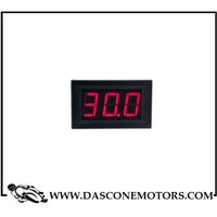 Mini Led Rosso Digital Voltmetro Tester Batteria M