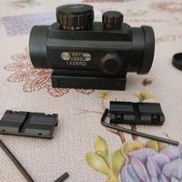 punto verde e rosso fucile