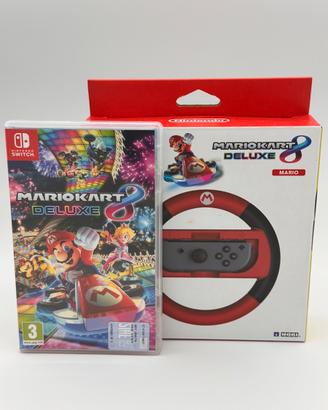 Bundle mario kart 8 + volante