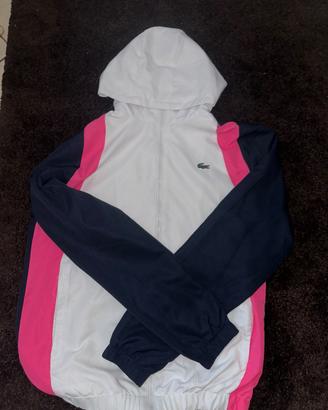 Giacca a vento Lacoste Sport – Blu navy, bianco e