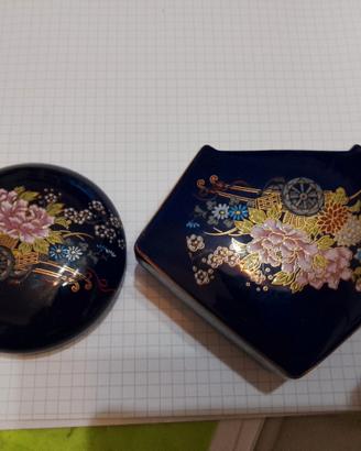 scatola porta gioielli vintage da collezione 