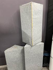 Pannelli fonoassorbenti triangolari