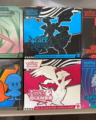 Lotto ETB Pokemon sigillati e perfetti - nuovi