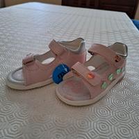 Scarpe sandali nuove Melania nr 25 bimba