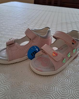 Scarpe sandali nuovi Melania nr 25 bimba