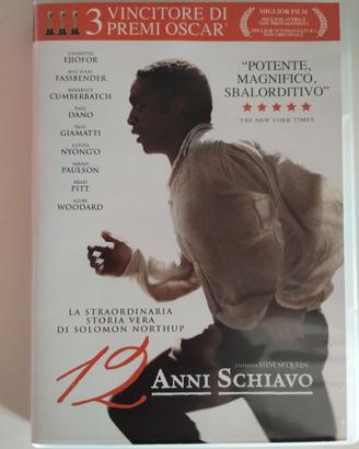 dvd film "12 anni schiavo" 