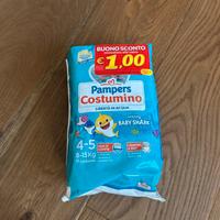 Pannolini costume Pampers 8-15kg NUOVI