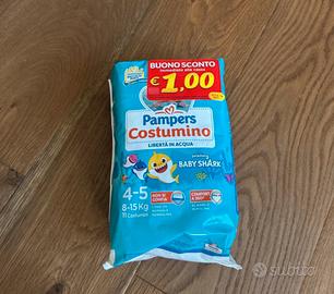 Pannolini costume Pampers 8-15kg NUOVI