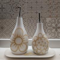 Set olio e aceto Elegance con vassoio THUN