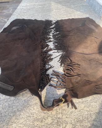 Chaps Westr in pelle scamosciata