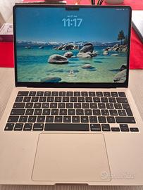 Apple Macbook Air M2 13.6" Retina, 256GB HD, 8GB