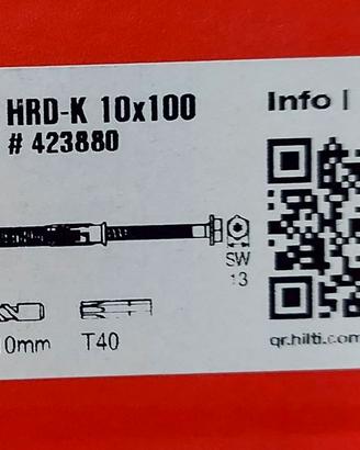 tassello Hilti HDR-K 10x100