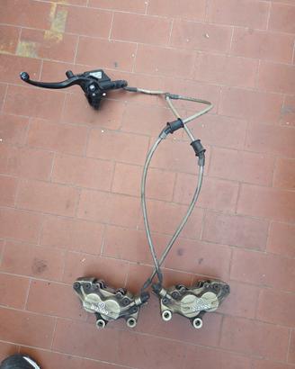 impianto frenante ducati monster