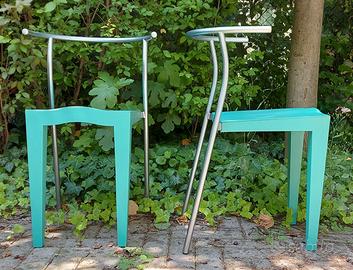 2 Sedie Philippe Starck 'DR GLOB' for Kartell,1988