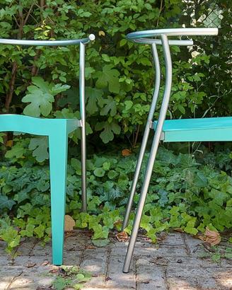 2 Sedie Philippe Starck 'DR GLOB' for Kartell,1988