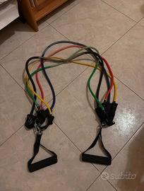 Set elastici fitness di resistenza