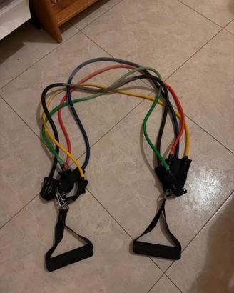 Set elastici fitness di resistenza