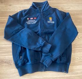 Felpa Full Zip Marina Militare Taglia M