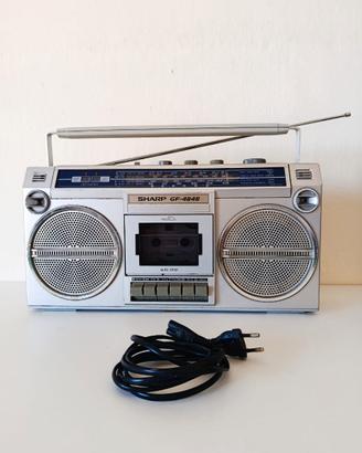 Sharp Boom Box Gf 4646 Vintage '80 Hi Fi