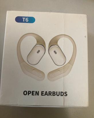 Auricolari bluetooth open earbuds T6