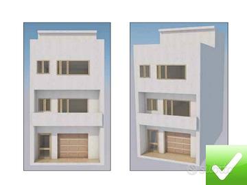 Villa Di Nuova Costruzione + Giardino + Garage Con