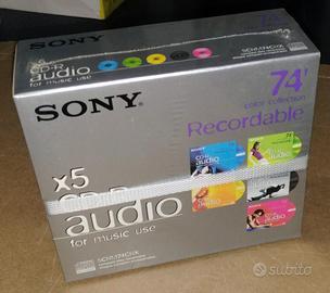 Sony n. 5  CD Vergini Color-Collection