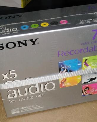 Sony n. 5  CD Vergini Color-Collection