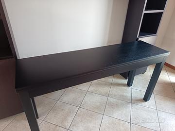 Tavolo consolle legno nero