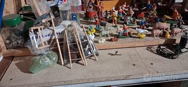 Accessori vari presepe.