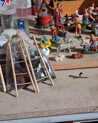 Accessori vari presepe.