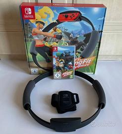 Nientendo switch Ring Fit Adventure +Accessori 