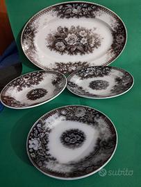 Lotto sevizio piatti serie Jardinier