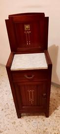 Raro Comodino Art Déco Originale Anni '20/'30 con