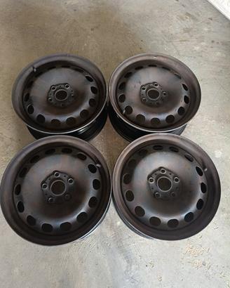 cerchi in ferro 16'' golf 7