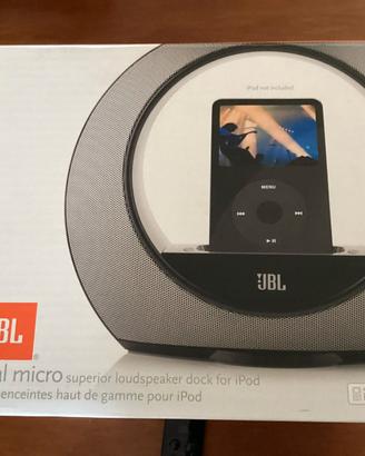 IPOD CON RADIO E ALTOPARLANTE