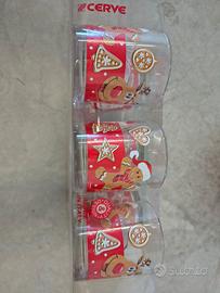 Set bicchieri natalizi
